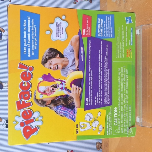 New sealed in box Hasbro Pie Face 2018 family game - Picture 2 of 7